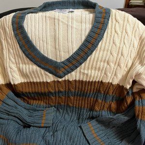 Cape Island Knitters Vintage Tennis Sweater